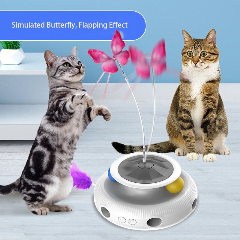 3-in-1 Interactive Cat Toy Set-