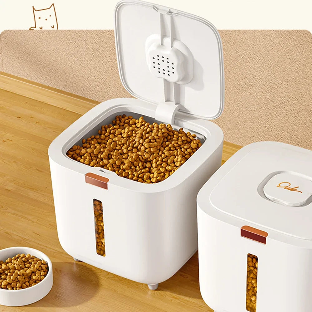 Airtight Pet Food Storage Barrel