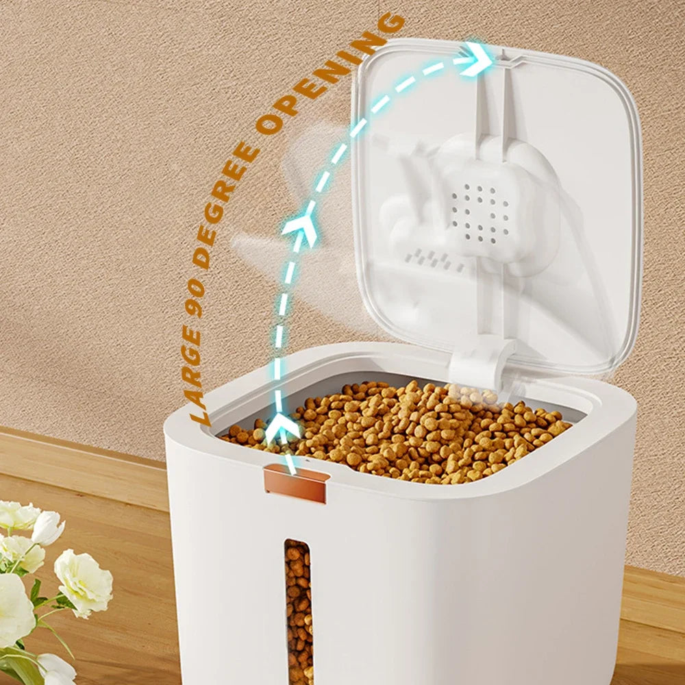 Airtight Pet Food Storage Barrel