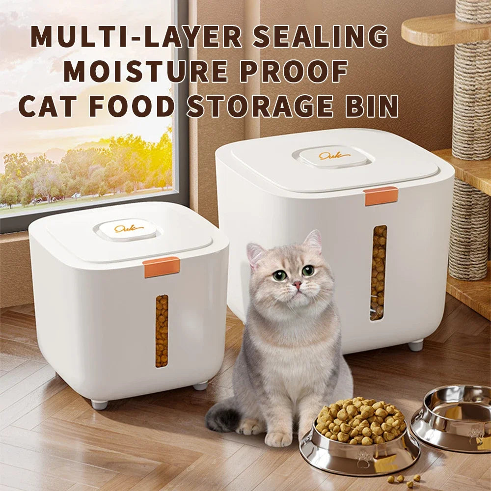 Airtight Pet Food Storage Barrel
