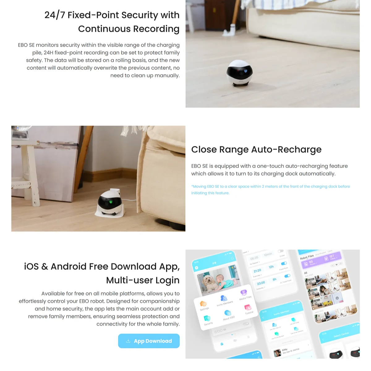 Smart Pet Camera Robot – 1080P-