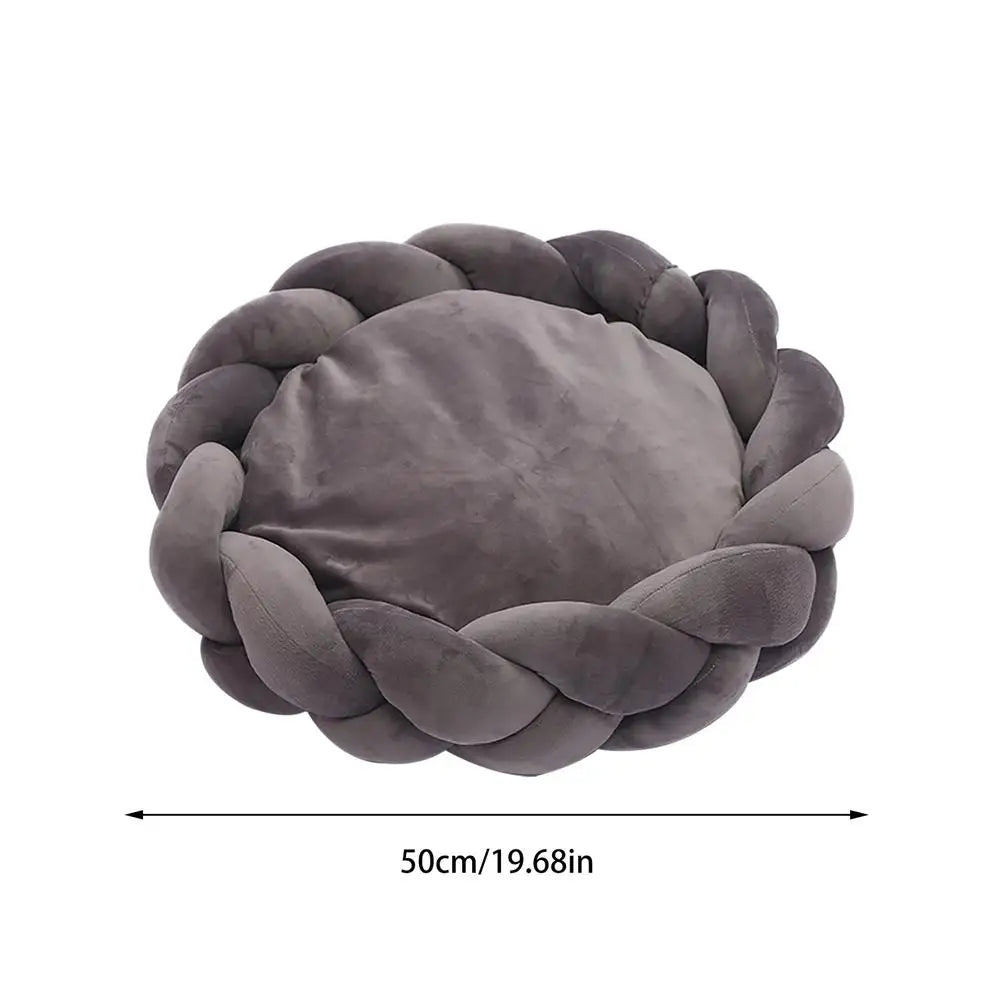 Soft Washable Round Cat Bed