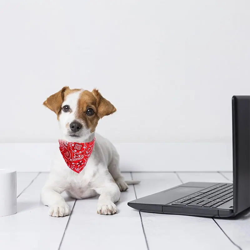 TechnuPet Pet Bandanas Adjustable Dog & Cat Bandana