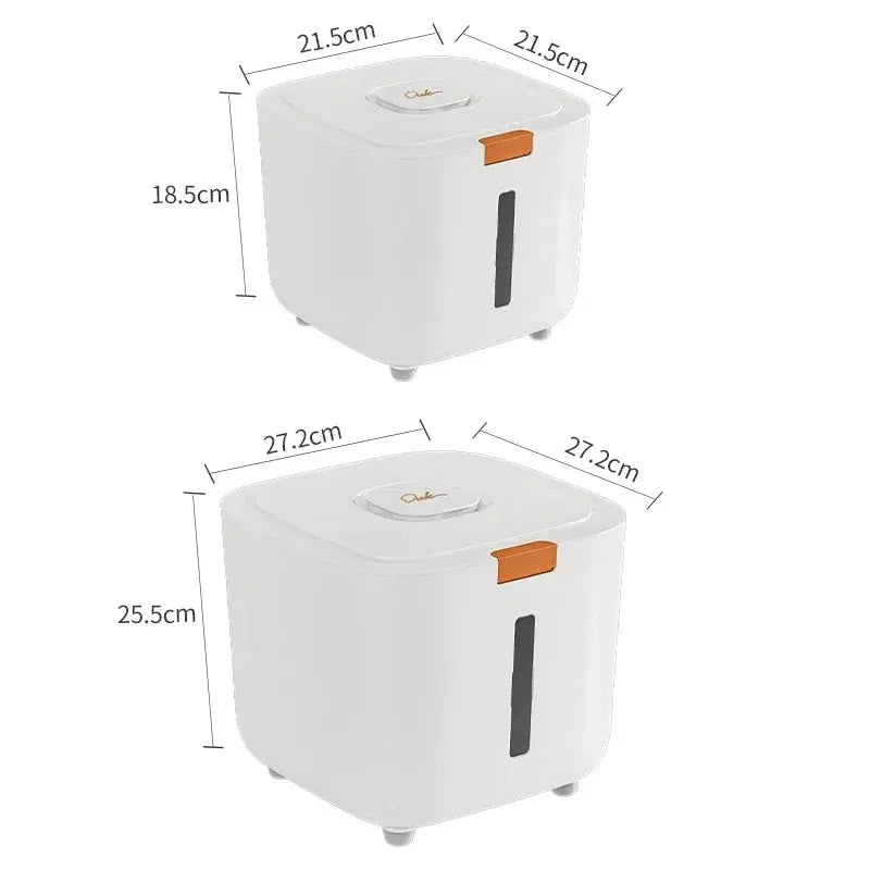 TechnuPet Smart Dog Feeder Airtight Pet Food Storage Barrel