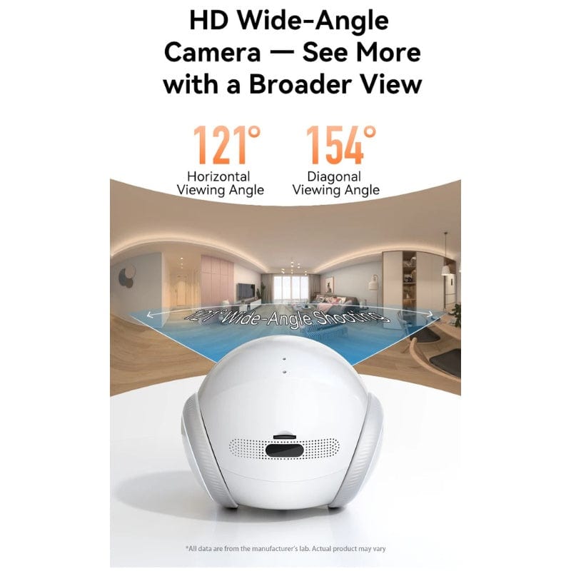 TechnuPet Cat Camera Auto-Charging 2K WiFi Pet Robot Camera