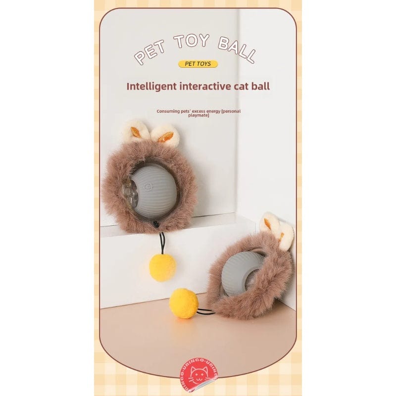 TechnuPet Cat Toys Automatic Rolling Cat Ball
