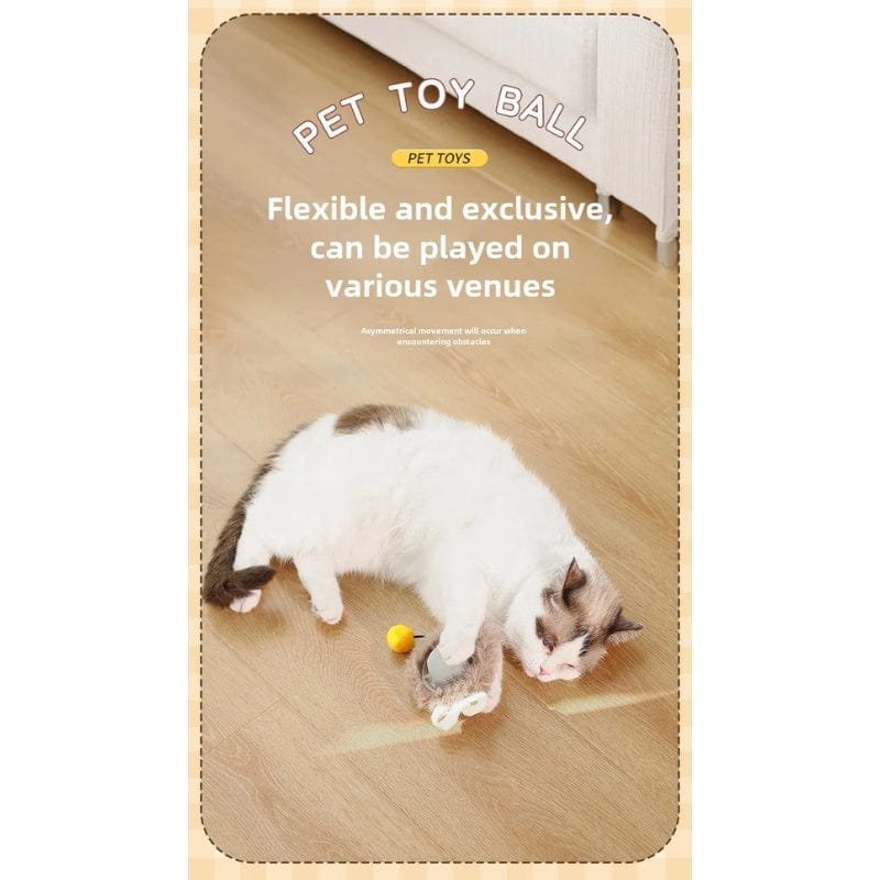 TechnuPet Cat Toys Automatic Rolling Cat Ball