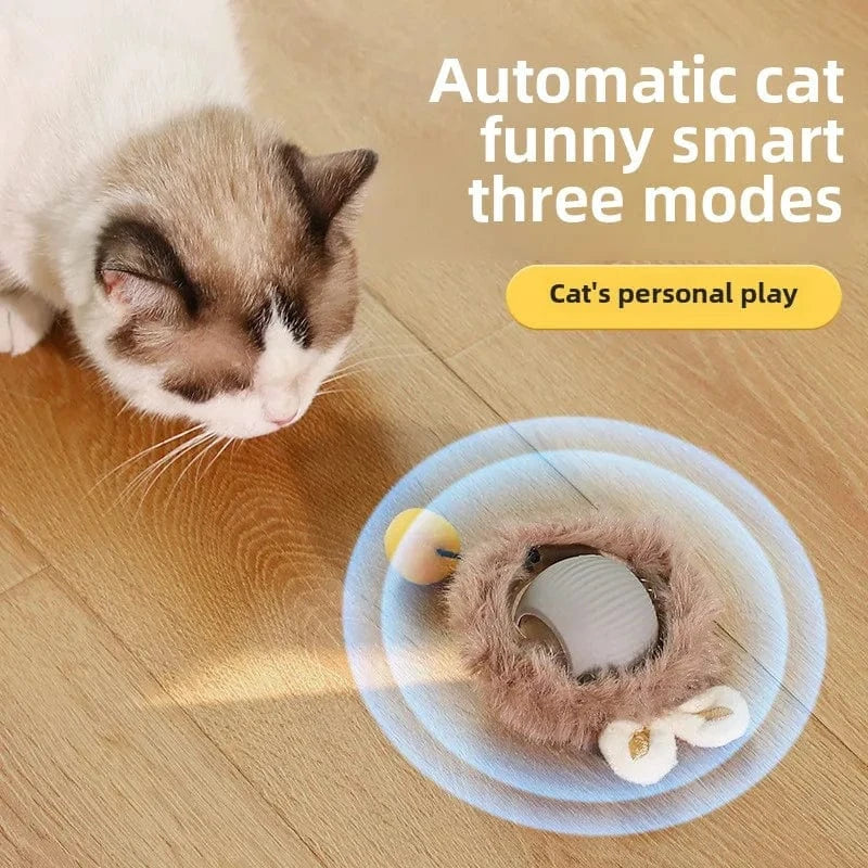 TechnuPet Cat Toys Automatic Rolling Cat Ball