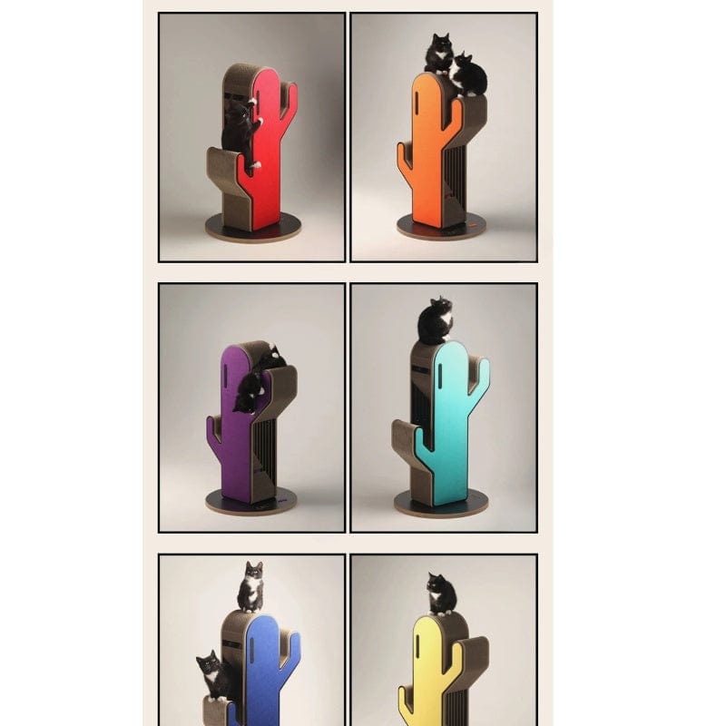 TechnuPet Cat Scratching Post Cat climbing frame Cactus Cat Scratching Post