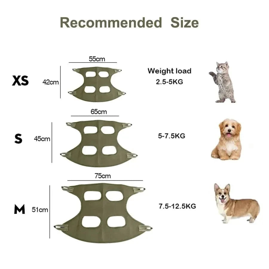 TechnuPet Cat Grooming Restraint Bag