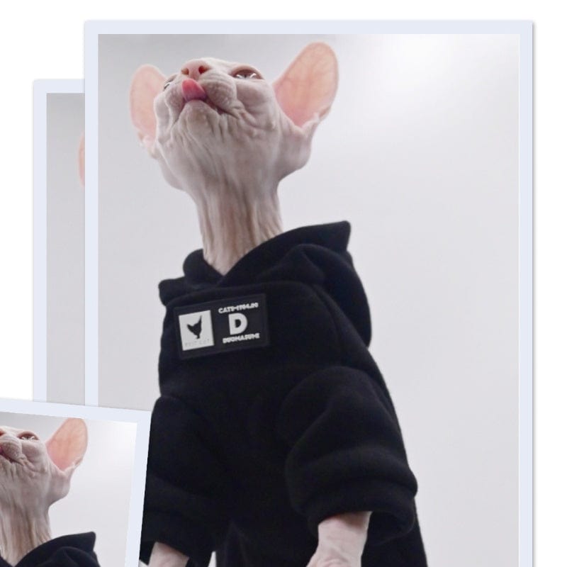 TechnuPet Cat Sweaters Cat Hoodie – Spring/Fall Pullover for Sphynx