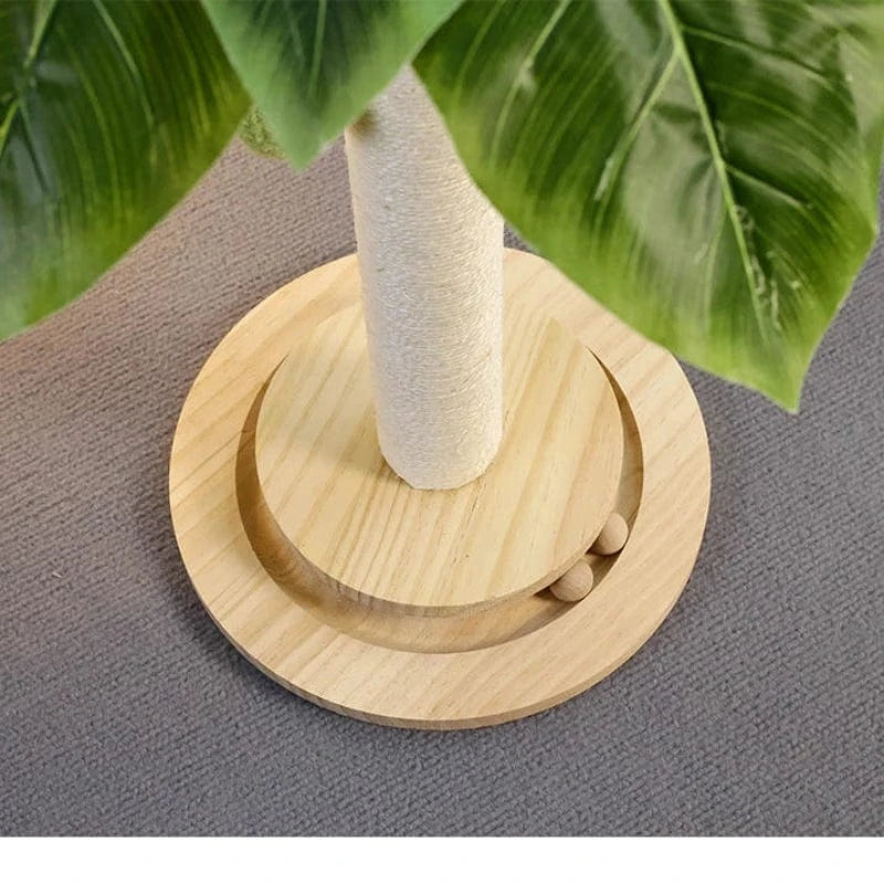 TechnuPet Cat Scratching Post Cat Scratching Post with Hanging Balls
