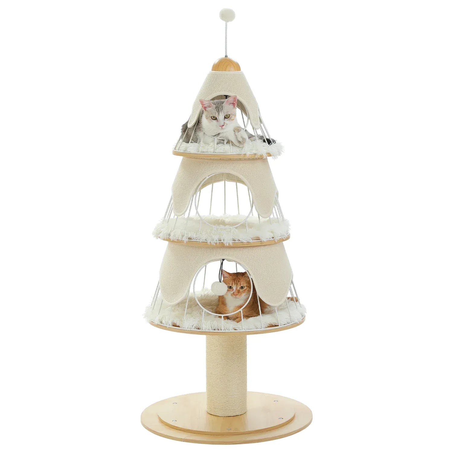 TechnuPet Cat Tree Christmas Cat Tree