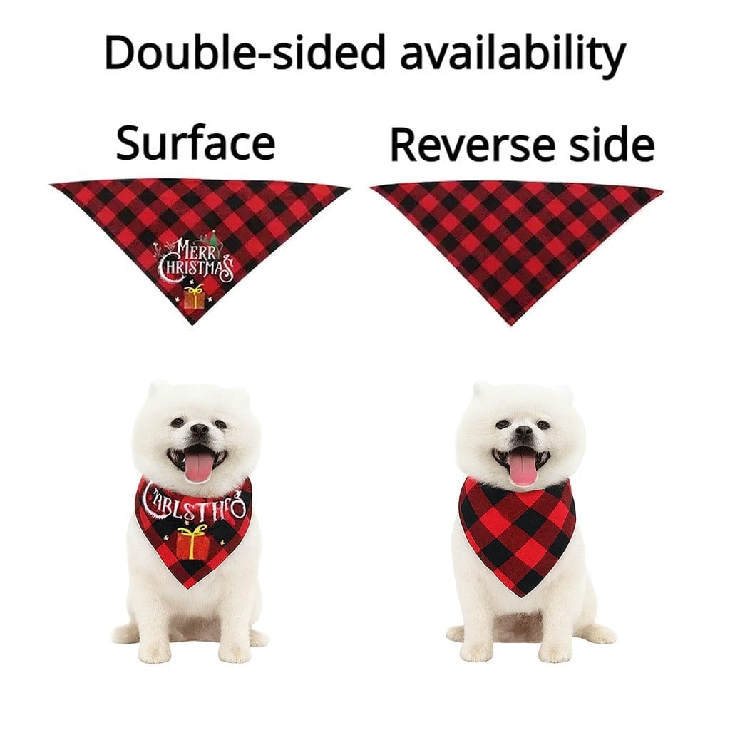 TechnuPet Dog Bandana Christmas Dog Bandanas
