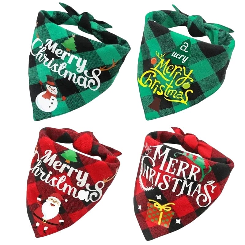 TechnuPet Dog Bandana Christmas Dog Bandanas