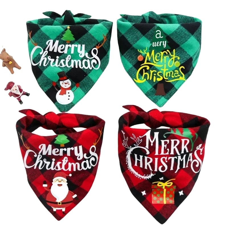 TechnuPet Dog Bandana Christmas Dog Bandanas