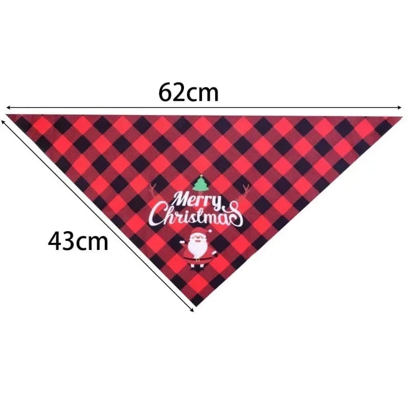 TechnuPet Dog Bandana Christmas Dog Bandanas