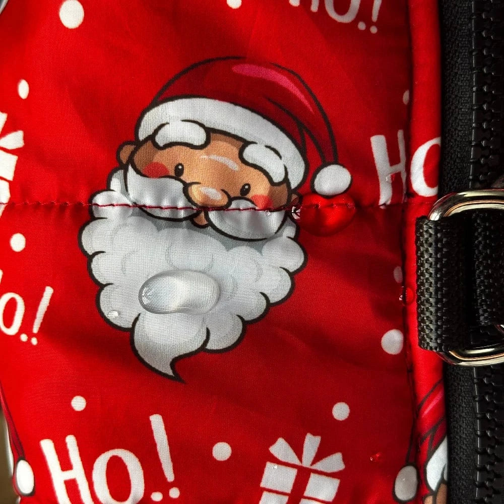 TechnuPet Dog Christmas Outfit Christmas Party Dog Coat with Windproof Design
