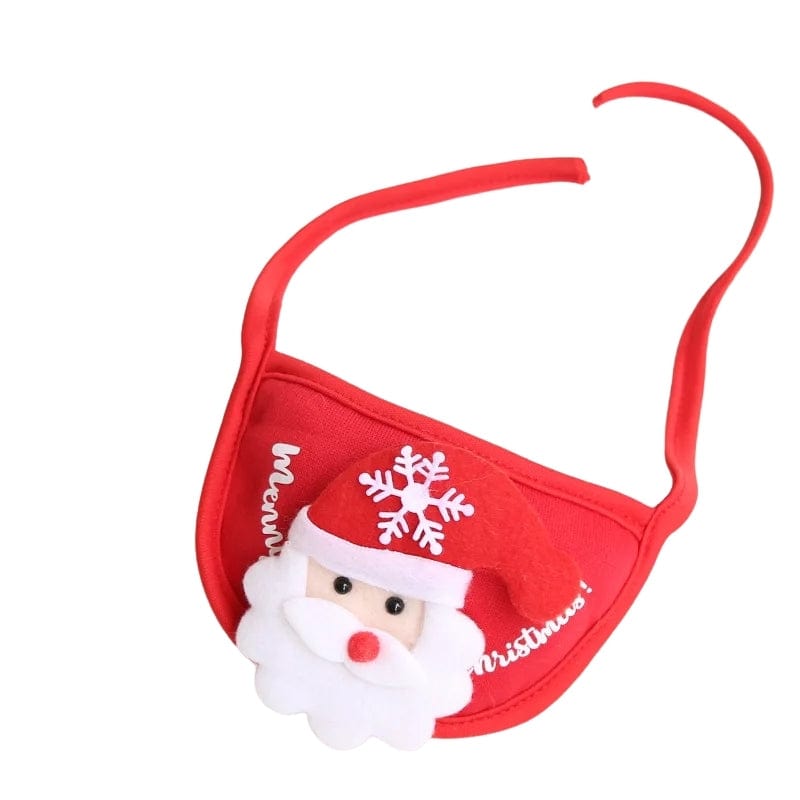 TechnuPet Dog Christmas Outfit Scarf-B / L Christmas Reindeer Pet Hat and Scarf Set