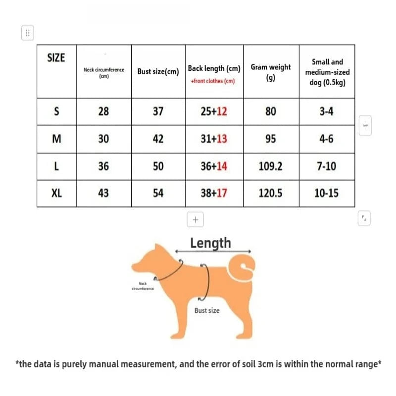 TechnuPet Dog Christmas Outfit Christmas Santa Claus Pet Costume with Hat