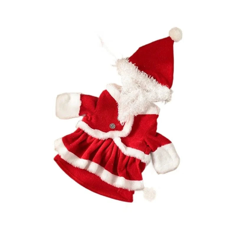 TechnuPet Dog Christmas Outfit Red / S Christmas Santa Claus Pet Costume with Hat