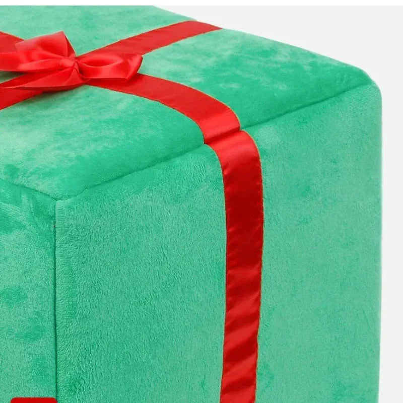 TechnuPet Cat Bed Christmas Tree Cat Bed with Gift Box Design