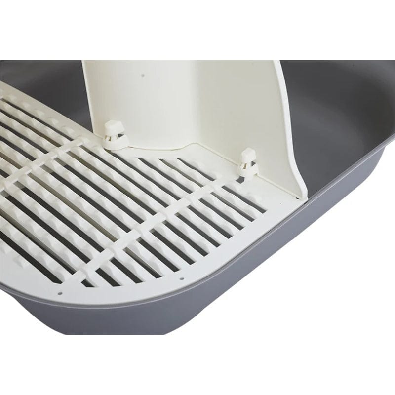TechnuPet Smart Cat Litter Closed Corridor Cat Litter Box