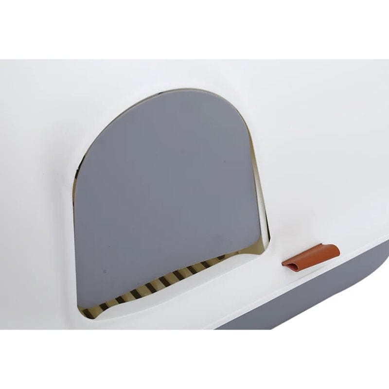 TechnuPet Smart Cat Litter Closed Corridor Cat Litter Box