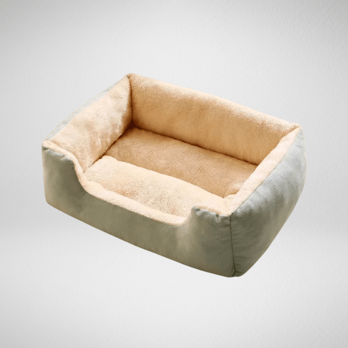 TechnuPet Cat Bed Green / S 45x30cm Cozy Cat Bed & Cushion