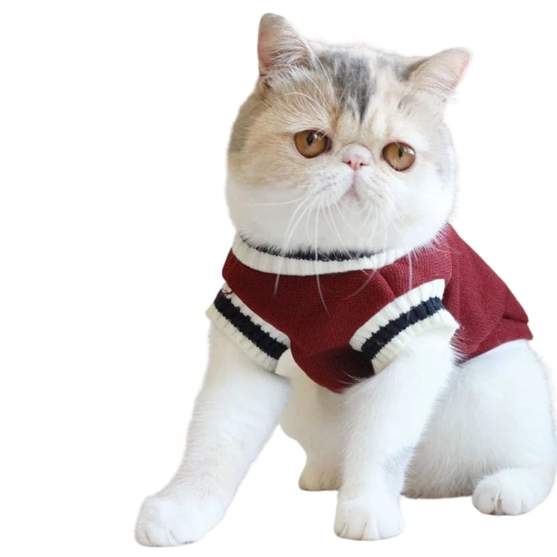 TechnuPet Cat Sweaters Cozy Winter Sweater