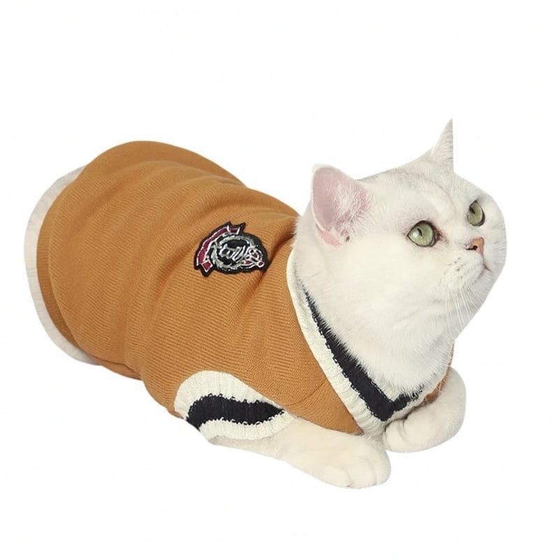 TechnuPet Cat Sweaters Cozy Winter Sweater