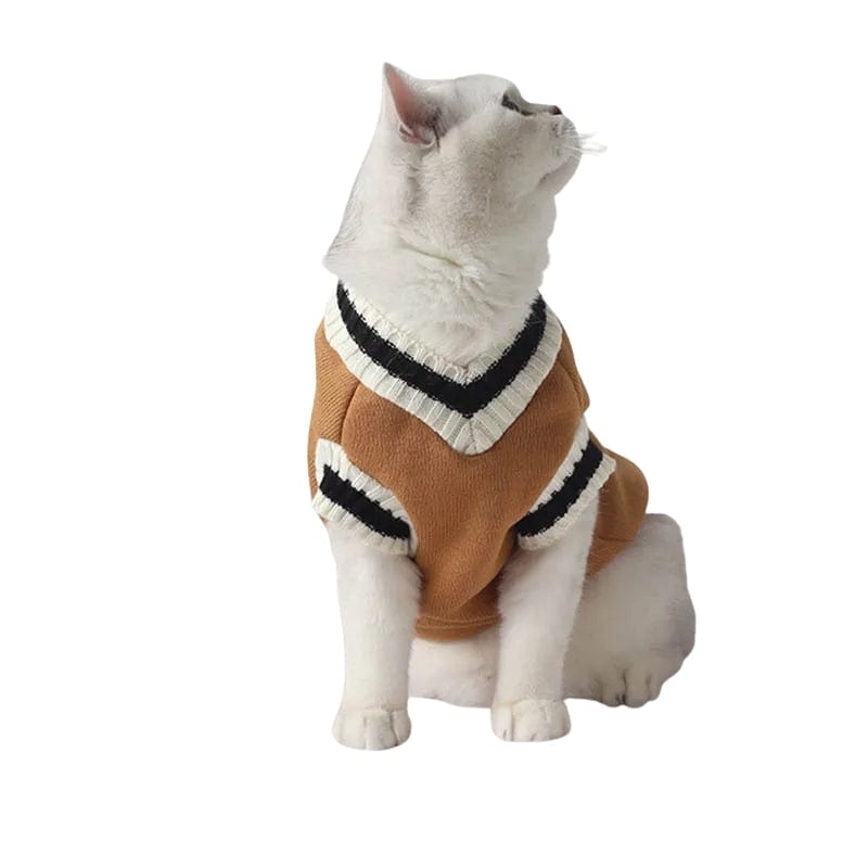 TechnuPet Cat Sweaters Cozy Winter Sweater