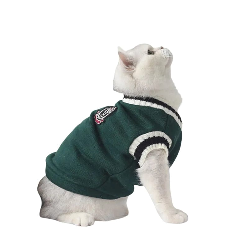 TechnuPet Cat Sweaters Cozy Winter Sweater