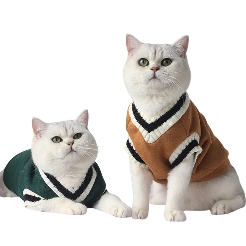 TechnuPet Cat Sweaters Cozy Winter Sweater