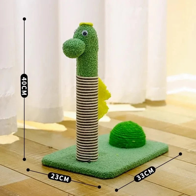 TechnuPet Cat Scratching Post Style 3 Dino Cat Scratching Post