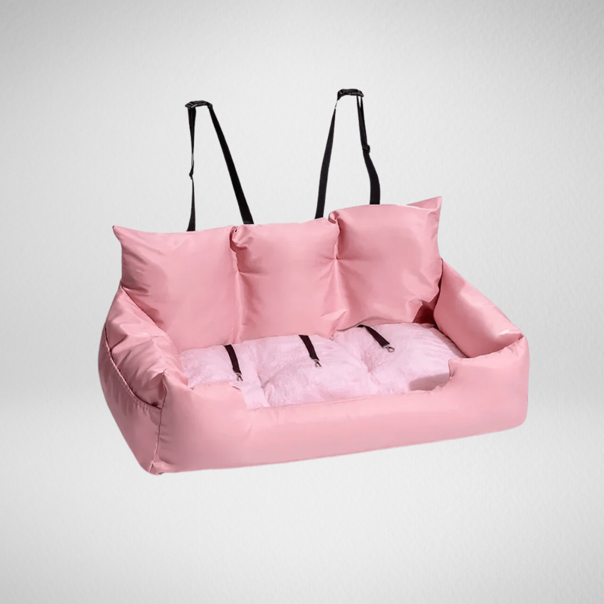 TechnuPet Car Accessories for Dogs Light Pink / 95X42X37cm Dog Car Seat Cover