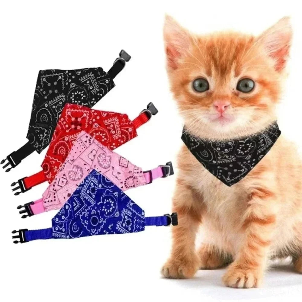 TechnuPet Cat Bandana Dog & Cat Bandana Collar