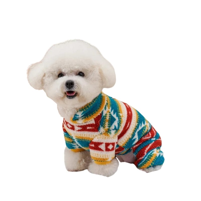 TechnuPet Pet Clothing Dog Christmas Pajamas Outfit