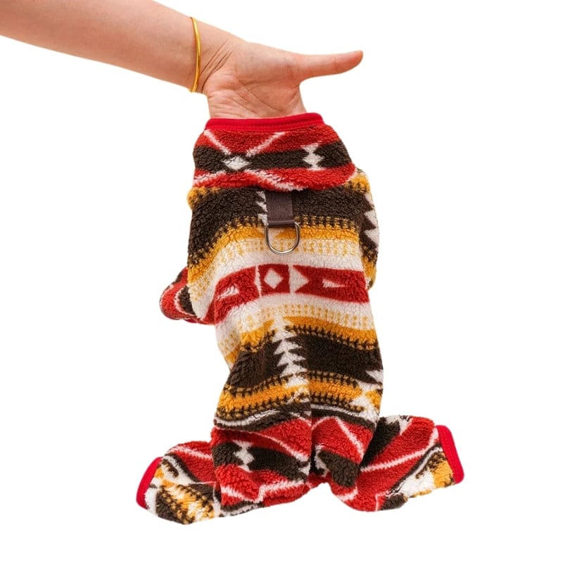 TechnuPet Pet Clothing Dog Christmas Pajamas Outfit