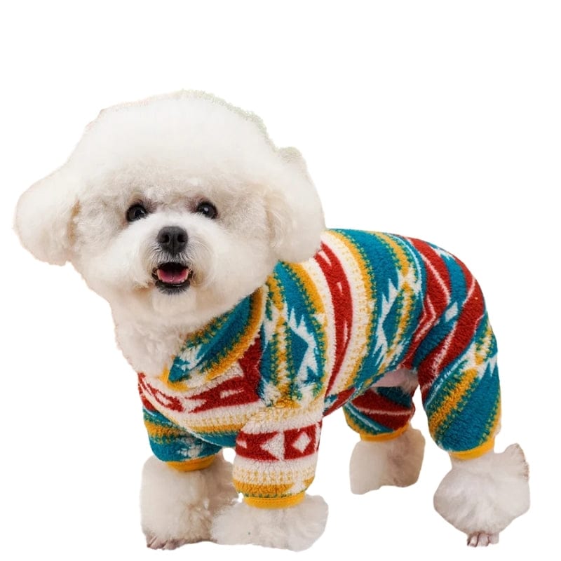 TechnuPet Pet Clothing Dog Christmas Pajamas Outfit