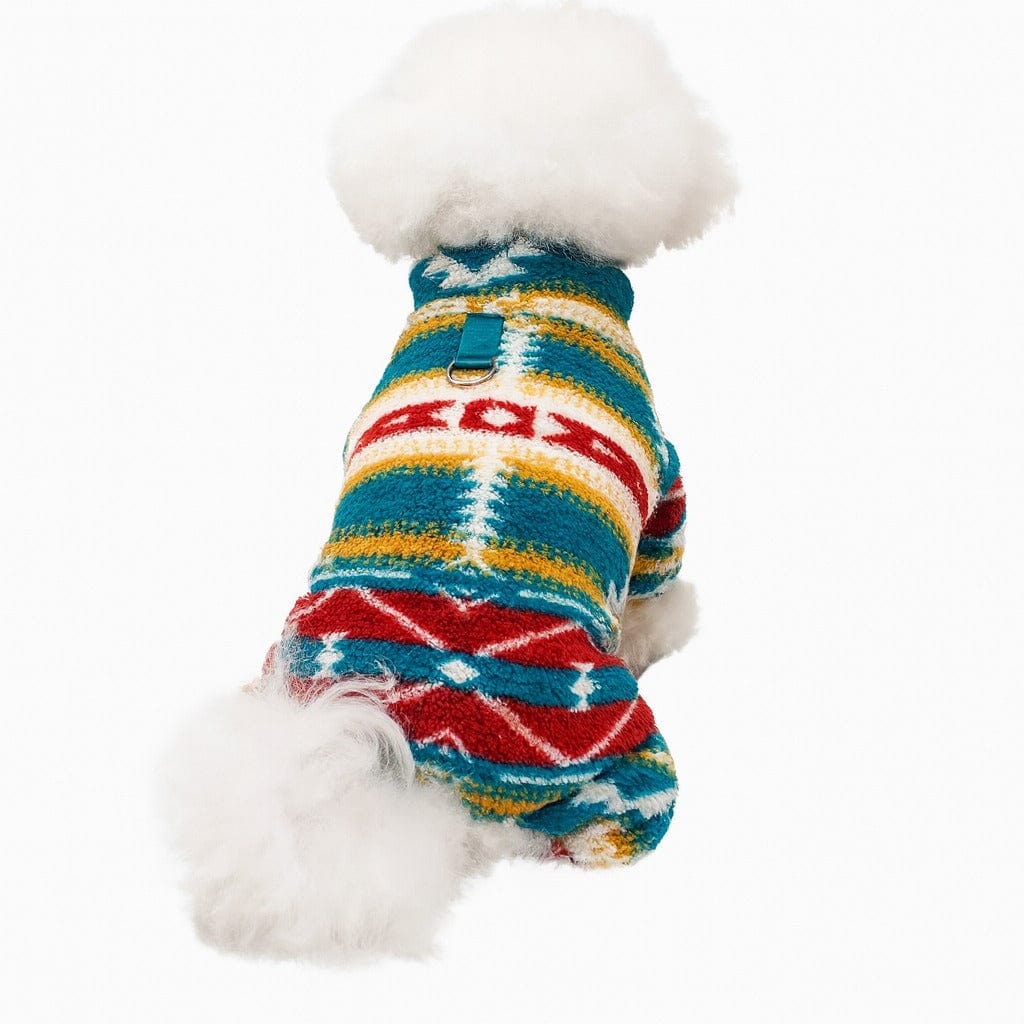 TechnuPet Pet Clothing Dog Christmas Pajamas Outfit