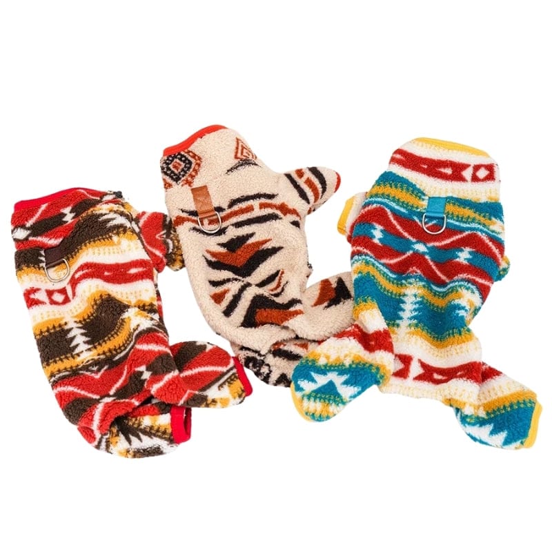 TechnuPet Pet Clothing Dog Christmas Pajamas Outfit