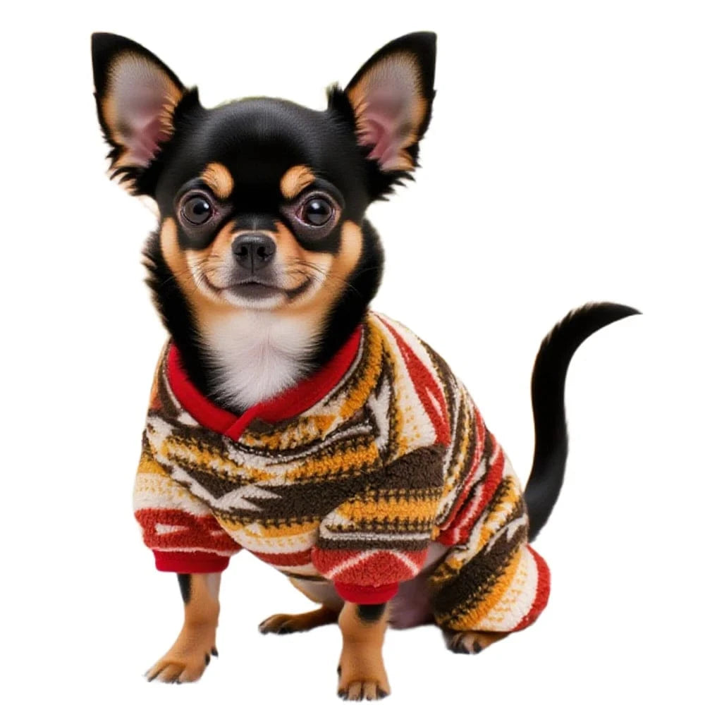 TechnuPet Pet Clothing Dog Christmas Pajamas Outfit