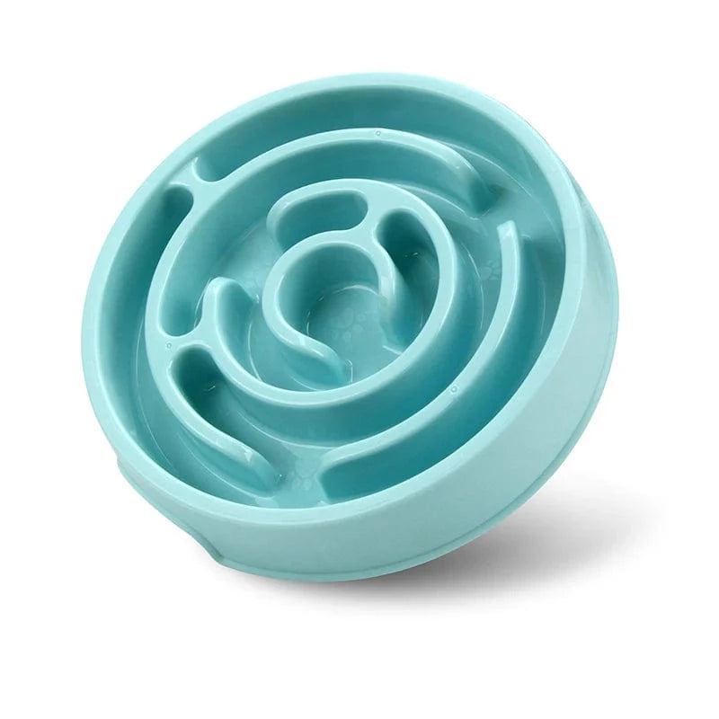 TechnuPet Dog Slow Feeder BU 19.5x19.5x3.5cm Dog Puzzle Slow Feeder Bowl