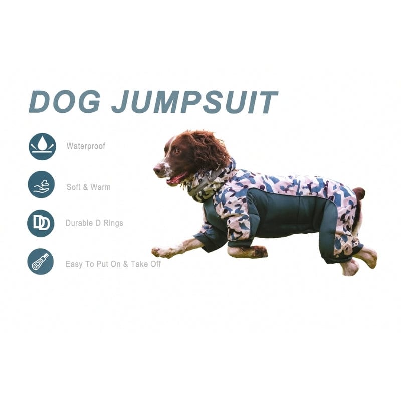 TechnuPet Pet Clothing Dog Winter Overalls