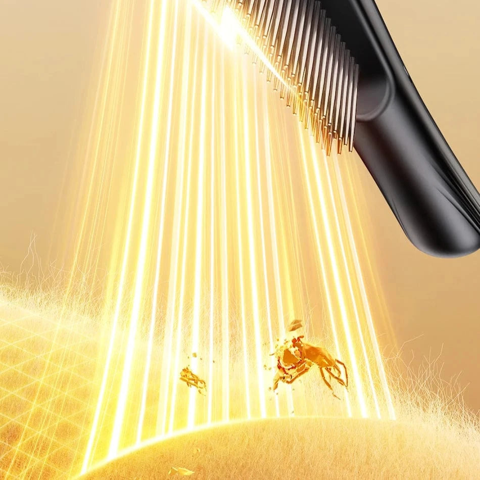 TechnuPet Dog Brush Electric Flea Comb Electric Flea Comb