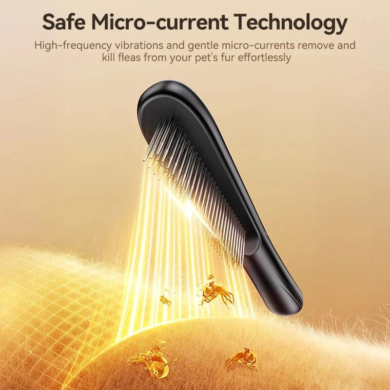 TechnuPet Dog Brush Electric Flea Comb Electric Flea Comb