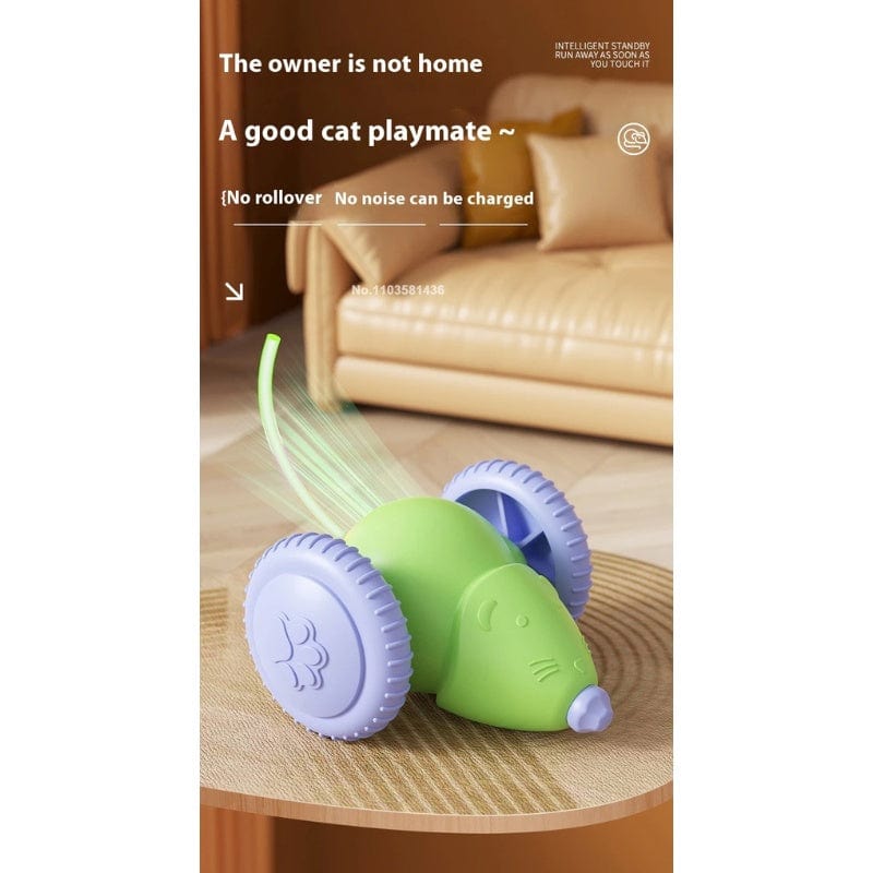 TechnuPet Smart Cat Toys Electric Mouse Car Cat Toy