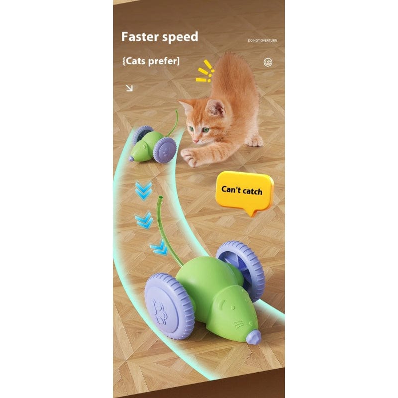 TechnuPet Smart Cat Toys Electric Mouse Car Cat Toy