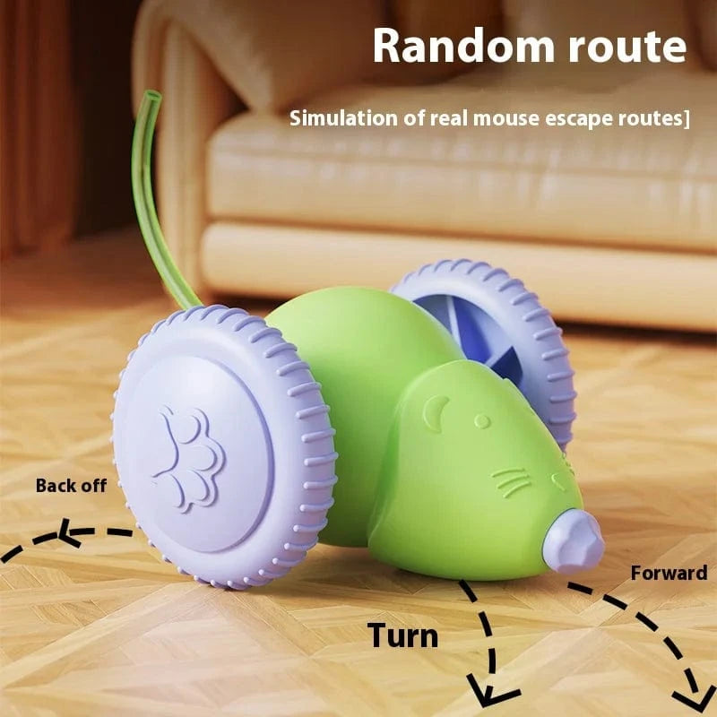 TechnuPet Smart Cat Toys Electric Mouse Car Cat Toy